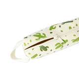 Kaktüs Desenli Bej Kalem Kutusu