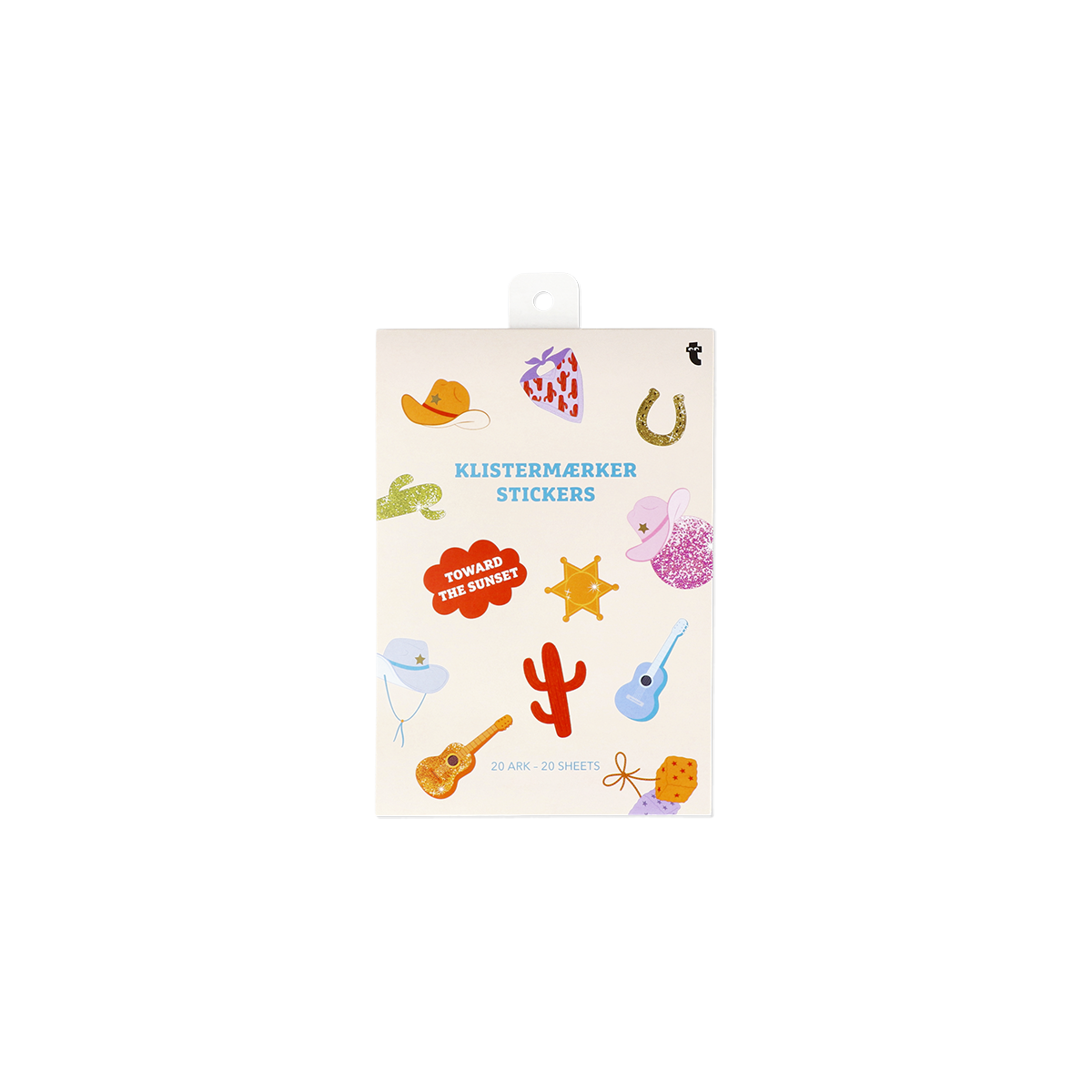 20 Sayfalı Yaz Temalı Sticker Seti