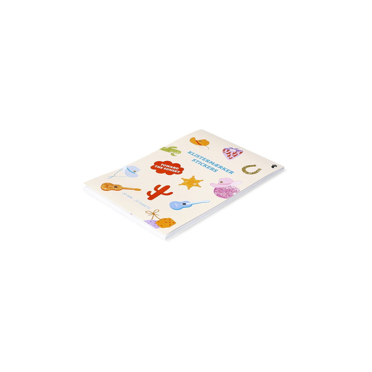 20 Sayfalı Yaz Temalı Sticker Seti