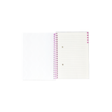 Çok Renkli Plastik Kapaklı A5 Defter