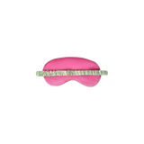 Kaktüs Desenli Pembe Uyku Maskesi