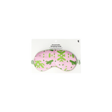 Kaktüs Desenli Pembe Uyku Maskesi
