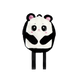 Panda Şeklinde Peluş Sırt Çantası