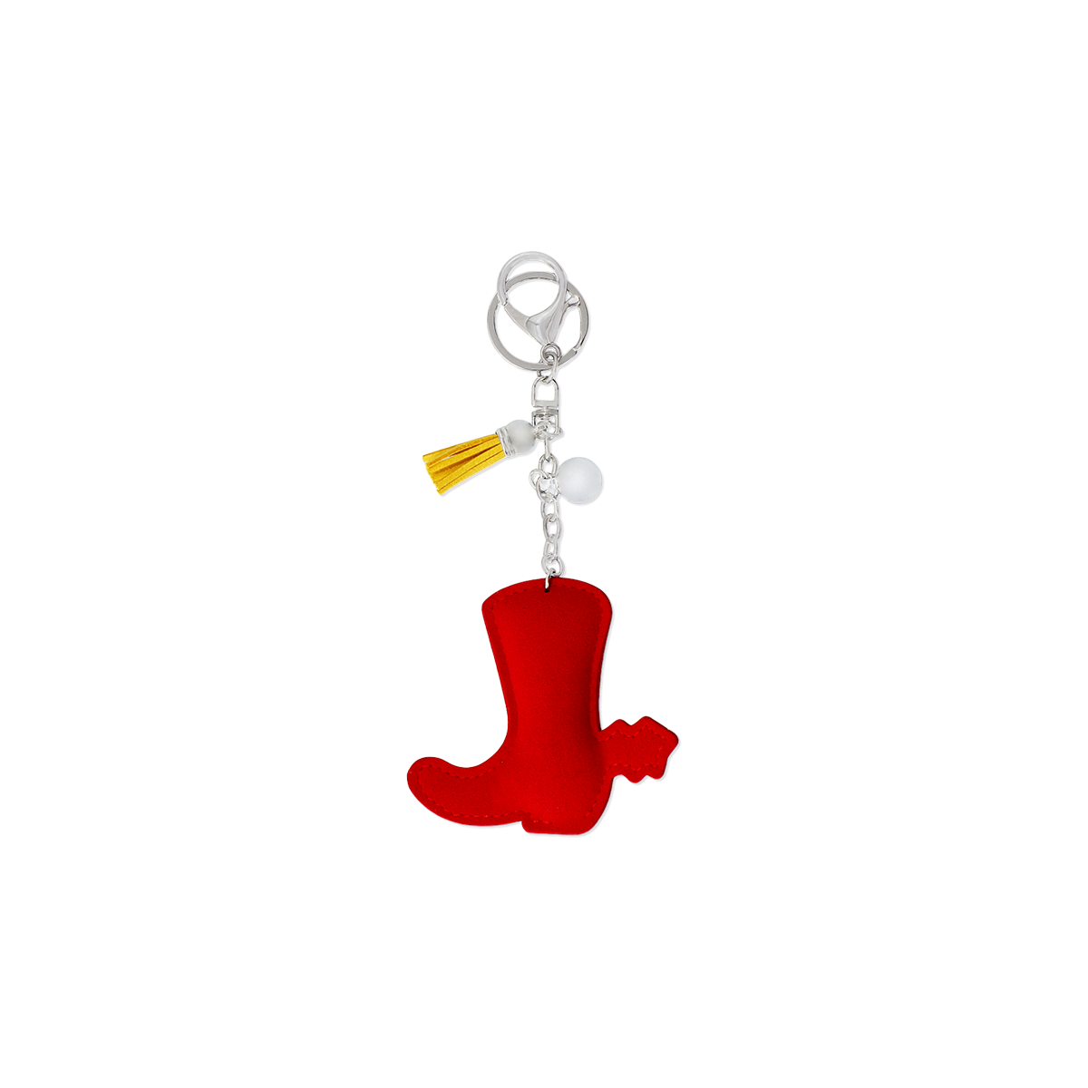 KEYRING COWBOYBOOT GLITTER