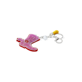 KEYRING COWBOYBOOT GLITTER