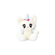 Beyaz Unicorn Şeklinde Çanta Süsü