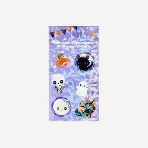 Halloween Temalı Sticker Seti