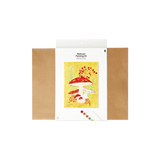 Çiçek Desenli Sayılarla Boyama Seti