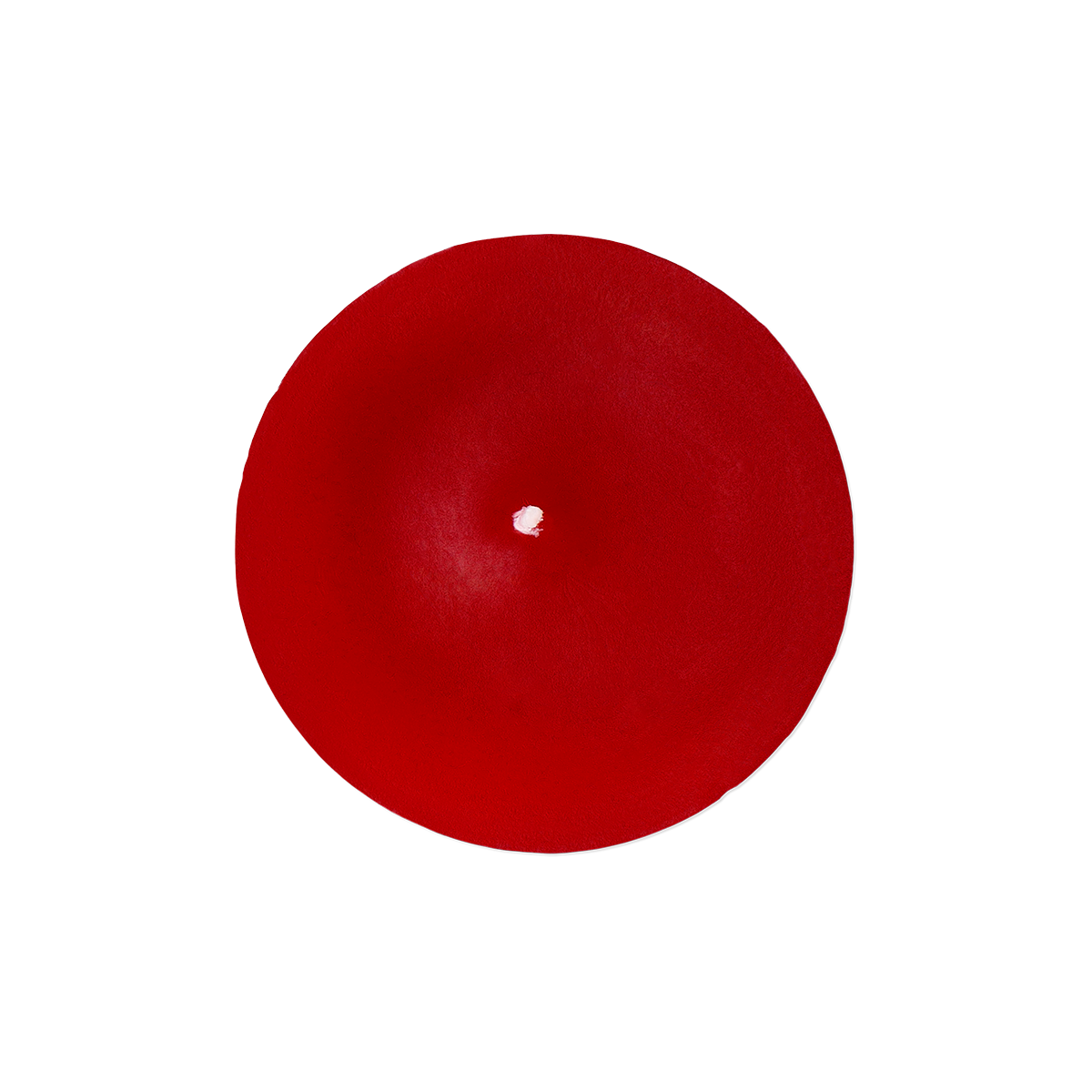 Kırmızı Rustik Mum 12 x 5,7 cm
