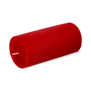 Kırmızı Rustik Mum 12 x 5,7 cm