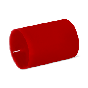 Kırmızı Rustik Mum 8 x 5,7 cm