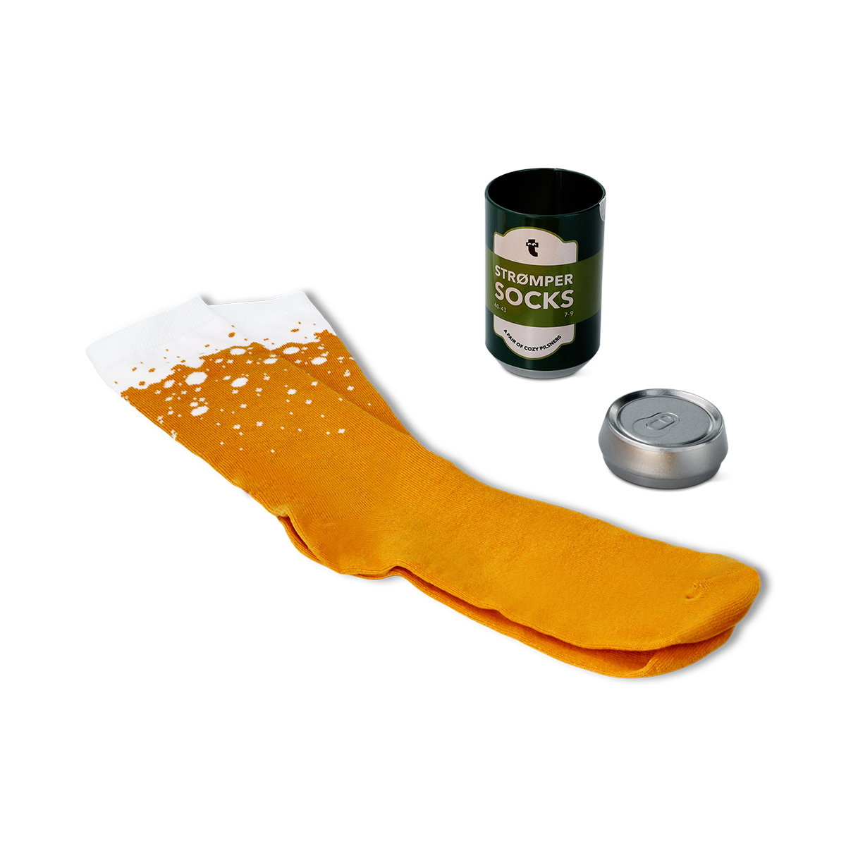 İçecek Kutusunda Turuncu Çorap 41/43