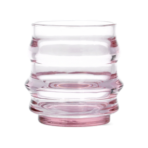 Pembe Katmanlı Cam Bardak