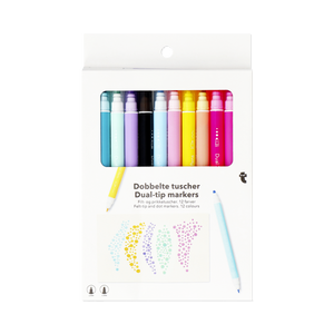 12'li Keçe ve Nokta Uçlu Kalem