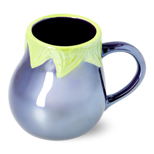 Patlıcan Şeklinde Seramik Kupa