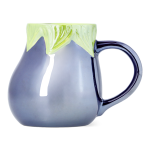 Patlıcan Şeklinde Seramik Kupa