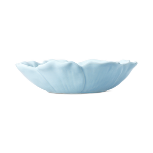 Çiçek Şeklinde Mavi Büyük Kase