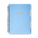 Açık Mavi Sekmeli ve Spiralli Planlayıcı Defter