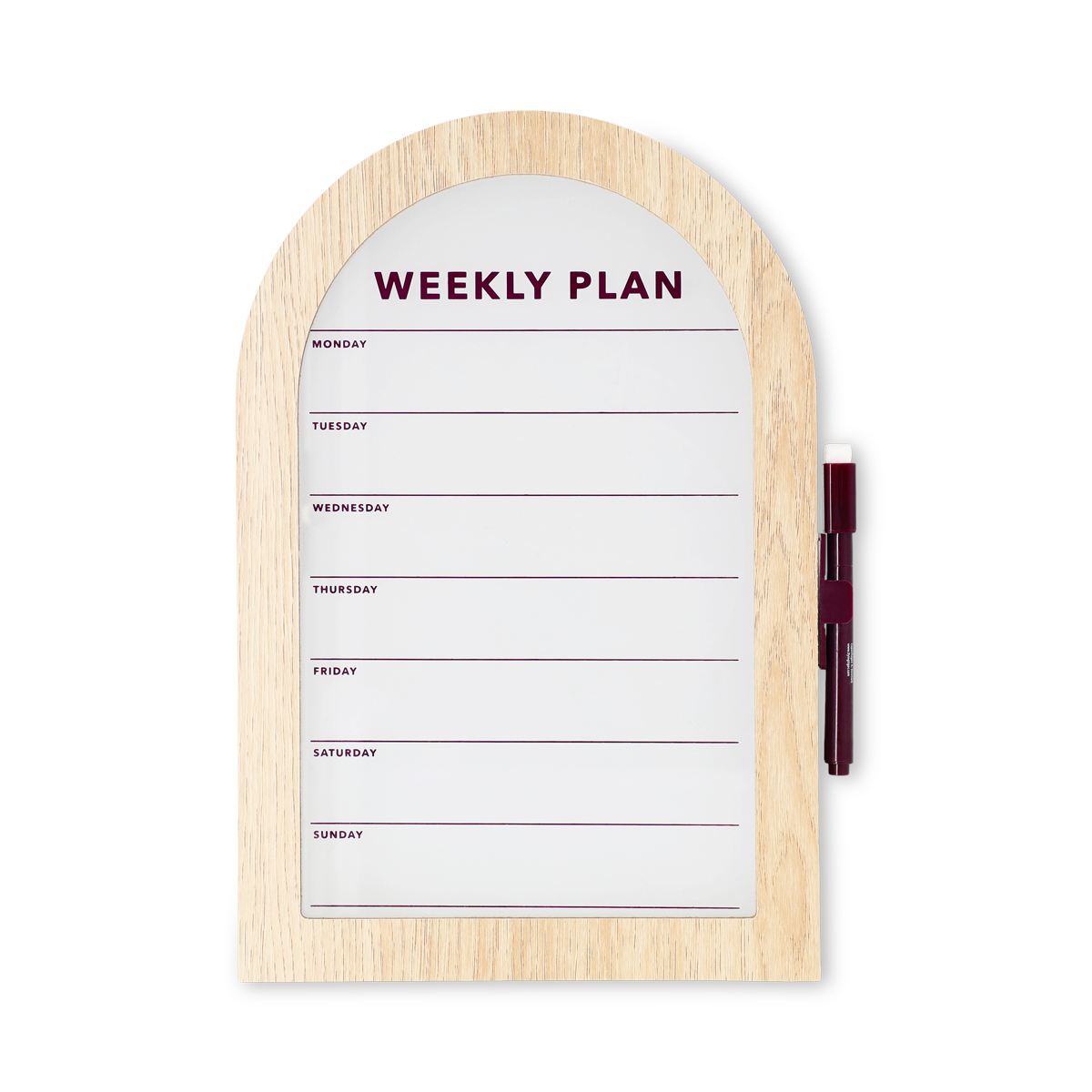 PLANNER IN FRAME & GLASS WEEKLY