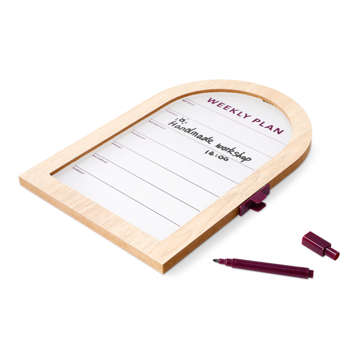 PLANNER IN FRAME & GLASS WEEKLY