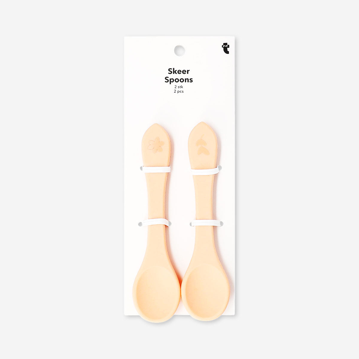 2'li Pembe Bebek Kaşığı