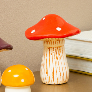MUSHROOM CERAMIC DECORATION MEDIUM