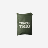 TRAVEL SET 2PCS TPU IN POLYESTER POUCH