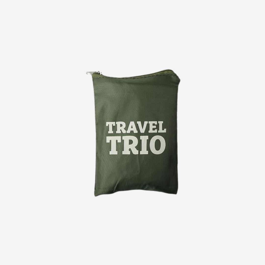 TRAVEL SET 2PCS TPU IN POLYESTER POUCH
