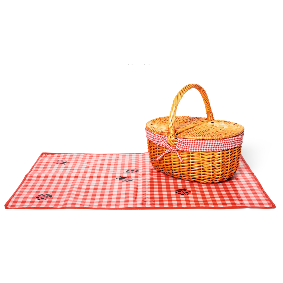 Kırmızı Kareli Piknik Örtüsü