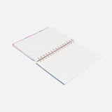 Silikon Detaylı Spiralli Defter