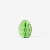 Honeycomb Easter egg paper decorations - 3 pcs