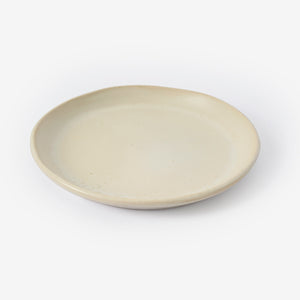 PLATE STONEWARE DIA. 20CM RUSIC IVORY