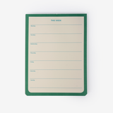 3'lü Çok Renkli Planner Seti