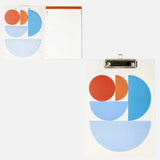 Geometrik Stickerlı A4 Not Defteri