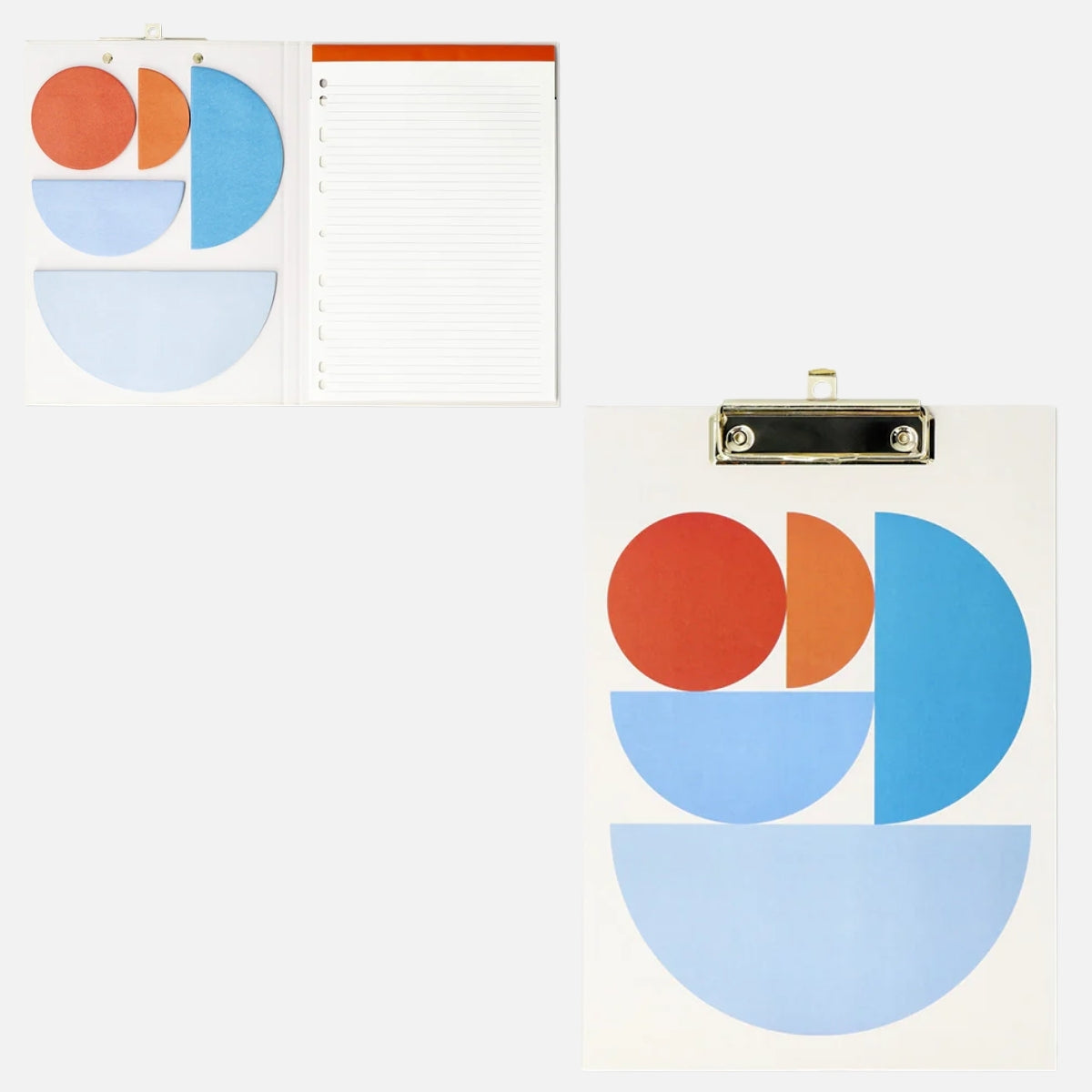 Geometrik Stickerlı A4 Not Defteri