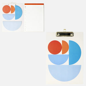 Geometrik Stickerlı A4 Not Defteri