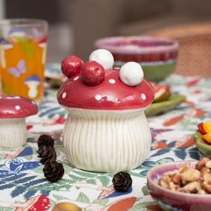 FORK HOLDER CERAMIC 6PCS MUSHROOM SHAPE