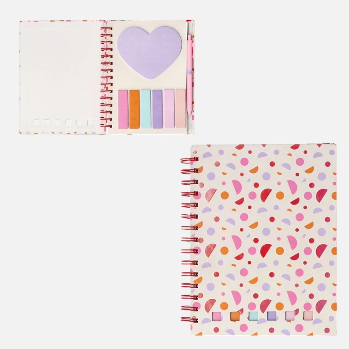 Stickerlı Spiralli Defter
