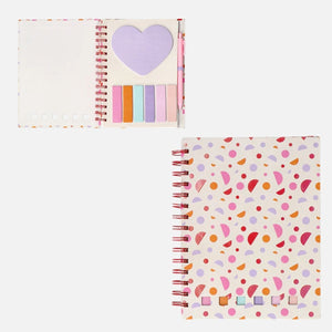 Stickerlı Spiralli Defter