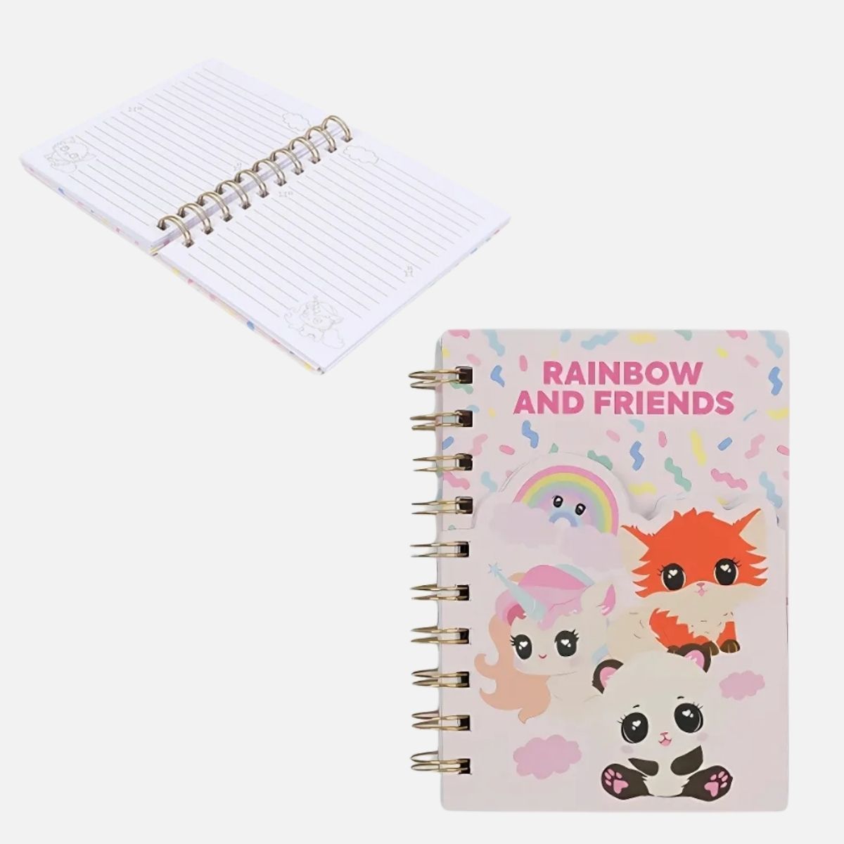 Boyama Sayfalı Spiralli Defter