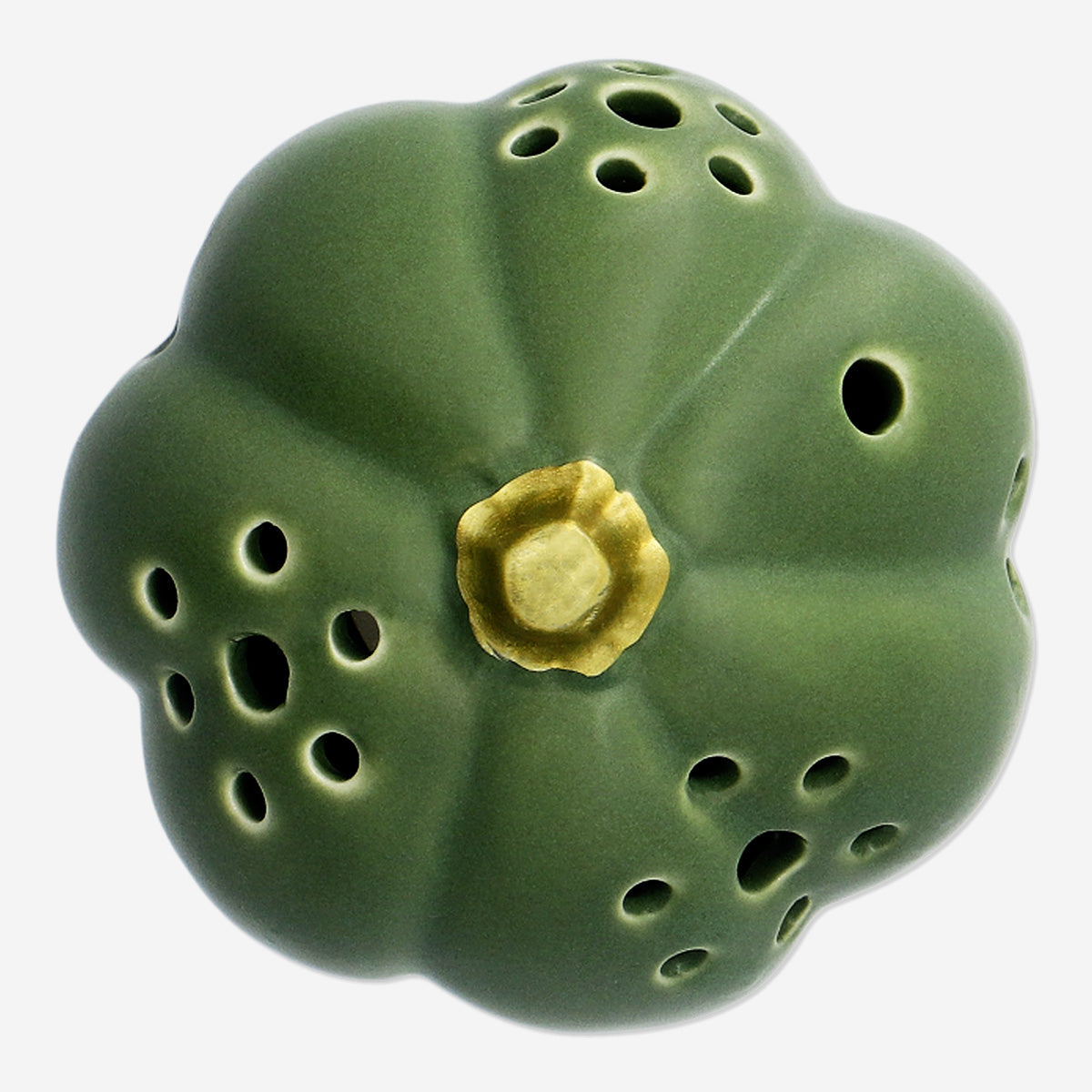 LED LIGHT PUMPKIN GREEN SMALL