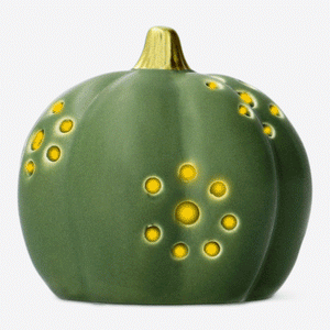 LED LIGHT PUMPKIN GREEN SMALL