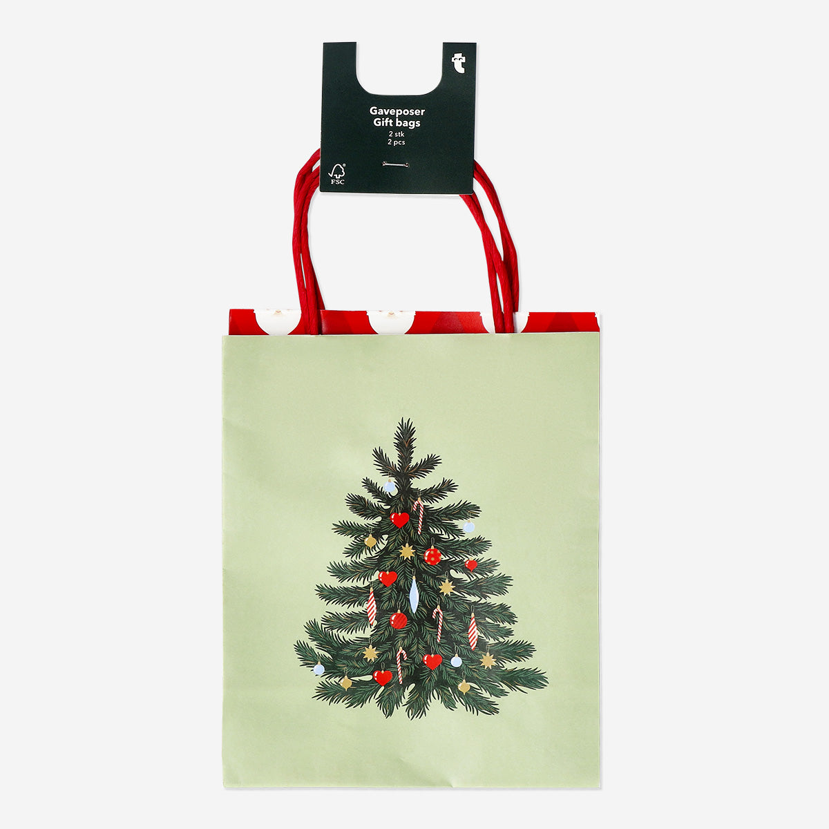 GIFT BAGS 15 X 18 CM 2 PCS