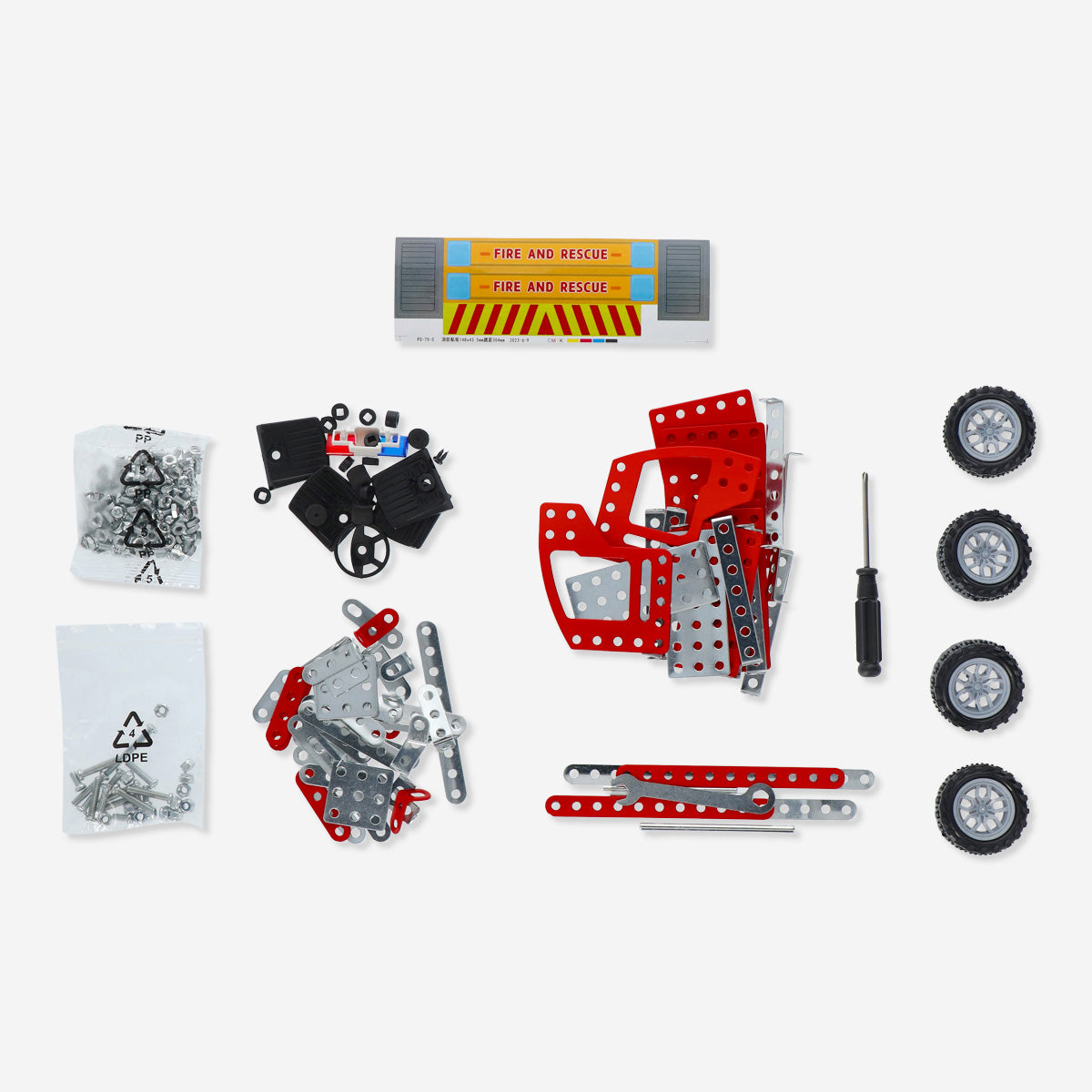 DIY METAL FIRETRUCK