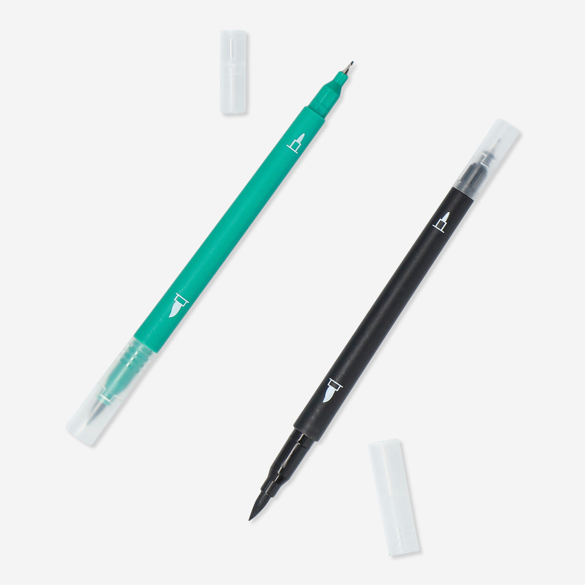 DUAL TIP FINELINER/BRUSH PEN IN BOX 12 PCS