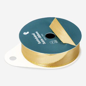 RIBBON SATIN GOLD 2CMx10M