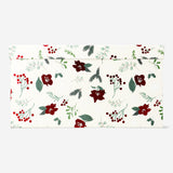 GIFT BOX CHRISTMAS FLOWER FOIL LARGE 28 X 20 X 15 CM