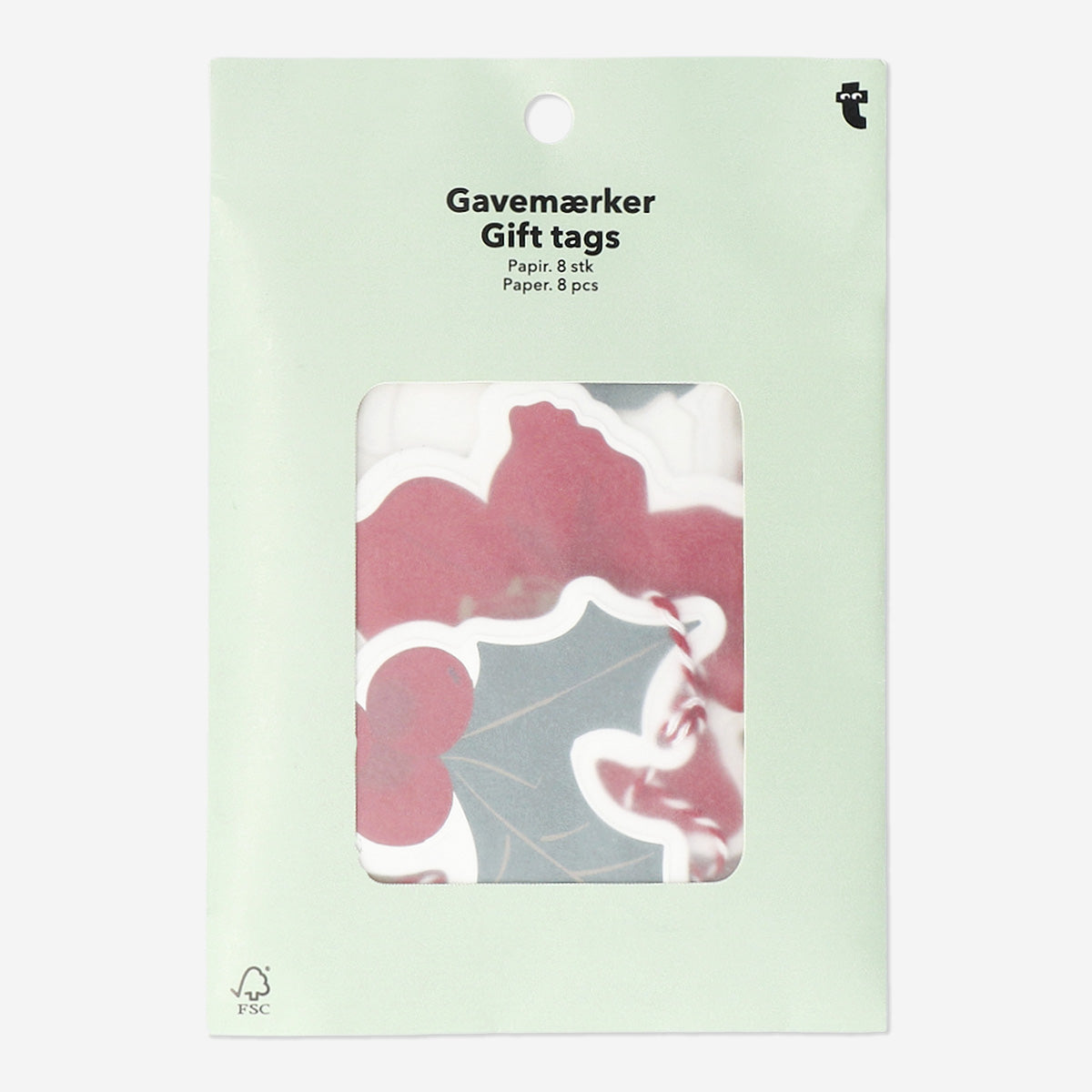 8'li Çiçekli Sticker Seti