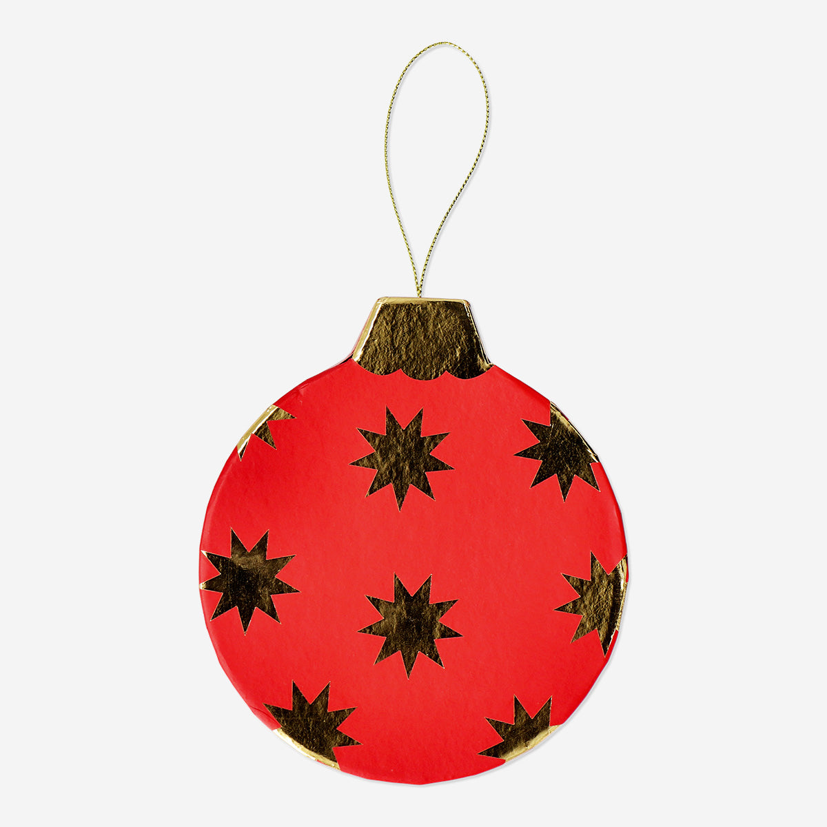 GIFT BOX BAUBLE W STRING