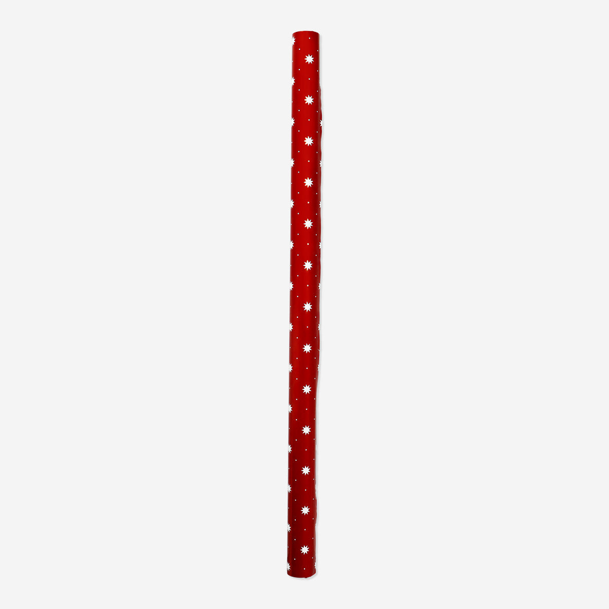 WRAPPING PAPER RED STAR PRINT 400 X 70 CM